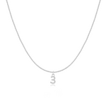 Charger l&#39;image dans la galerie, Collier &quot;Little Numéro&quot; ~ Argent Sterling
