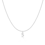 Charger l&#39;image dans la galerie, Collier &quot;Little Numéro&quot; ~ Argent Sterling
