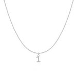 Charger l&#39;image dans la galerie, Collier &quot;Little Numéro&quot; ~ Argent Sterling
