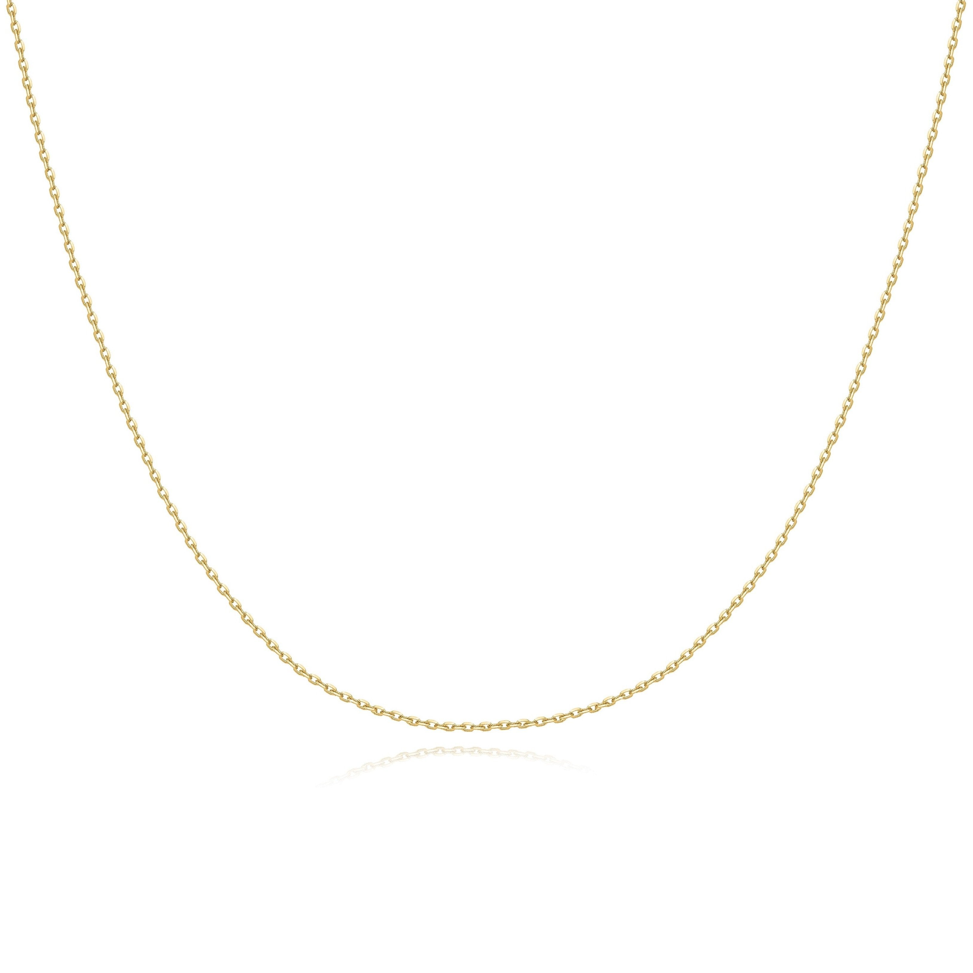 Chaîne "Slim" ~ Argent Sterling