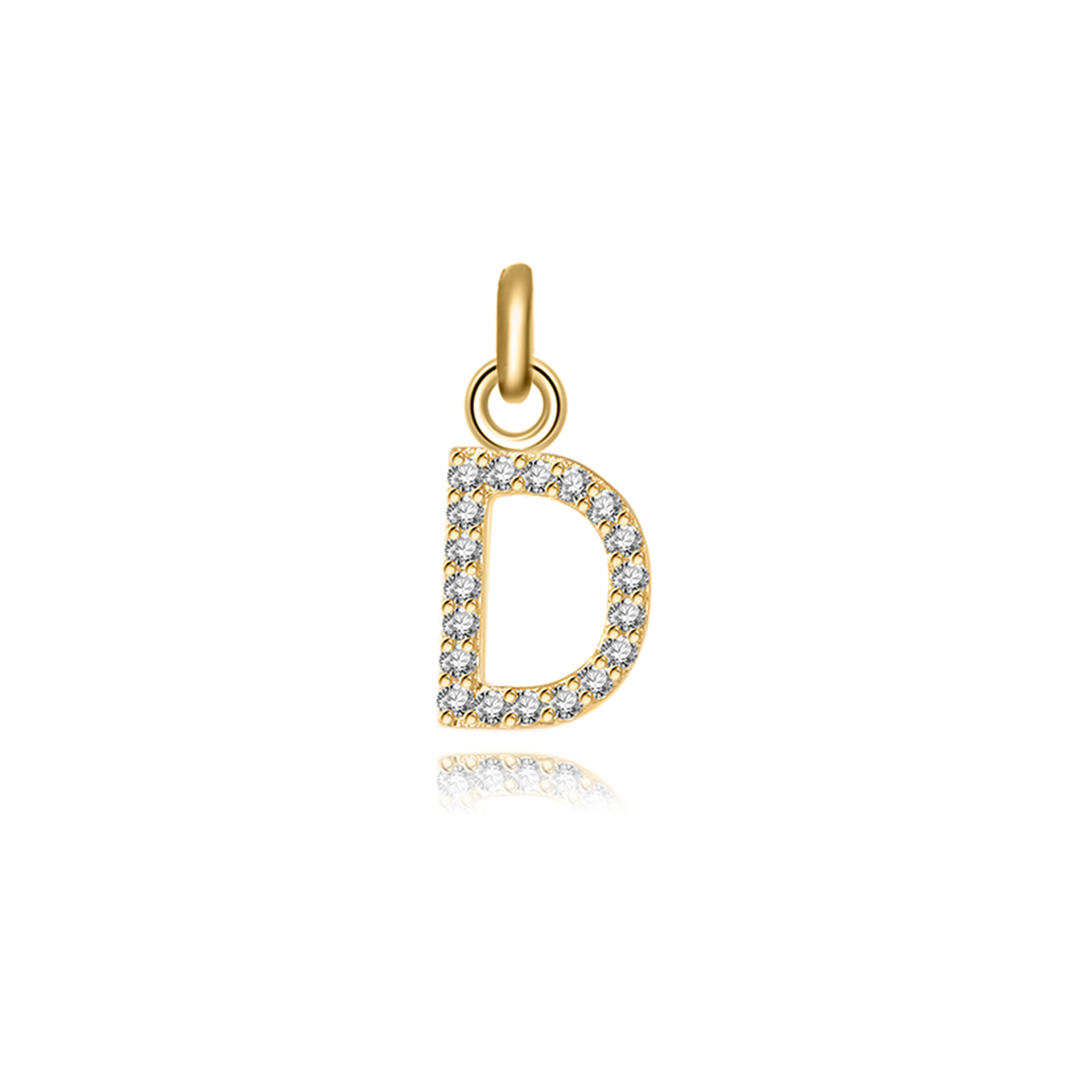 Collier "Little Initiale" ~ Argent Sterling