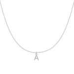 Charger l&#39;image dans la galerie, Collier &quot;Little Initiale&quot; ~ Argent Sterling
