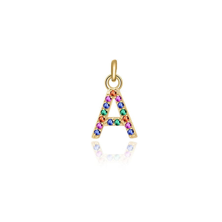 Collier "Couleur Initiale" ~ Argent Sterling