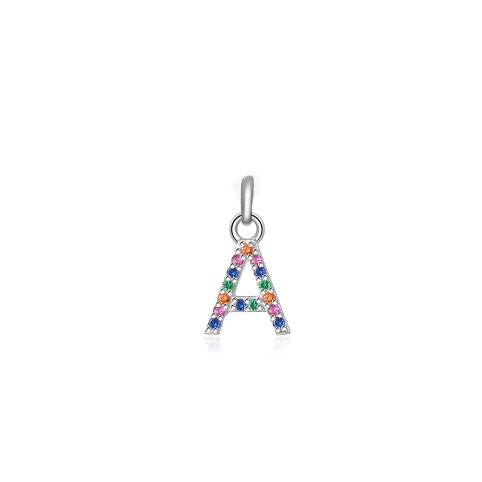 Collier "Couleur Initiale" ~ Argent Sterling