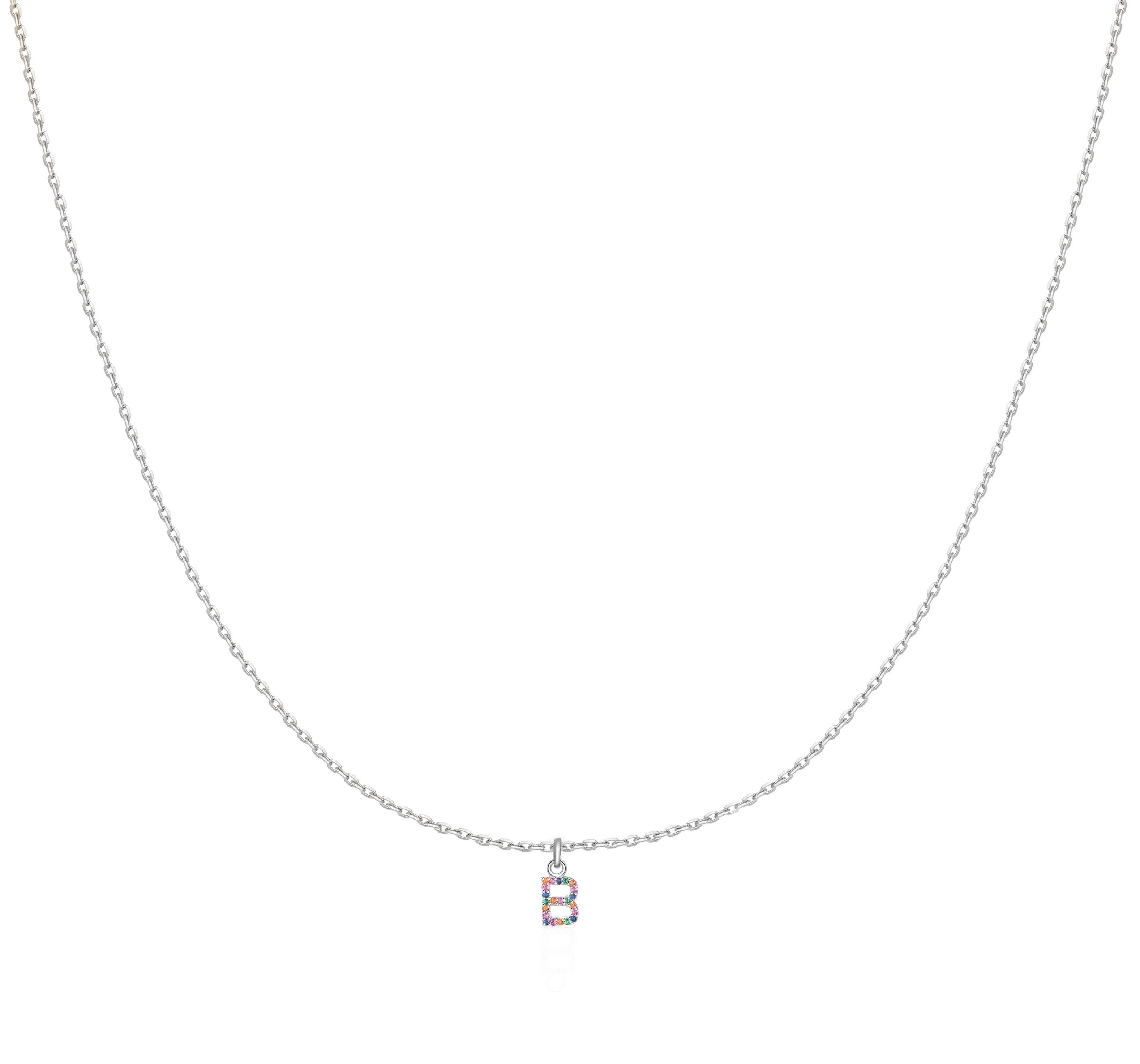 Collier "Couleur Initiale" ~ Argent Sterling