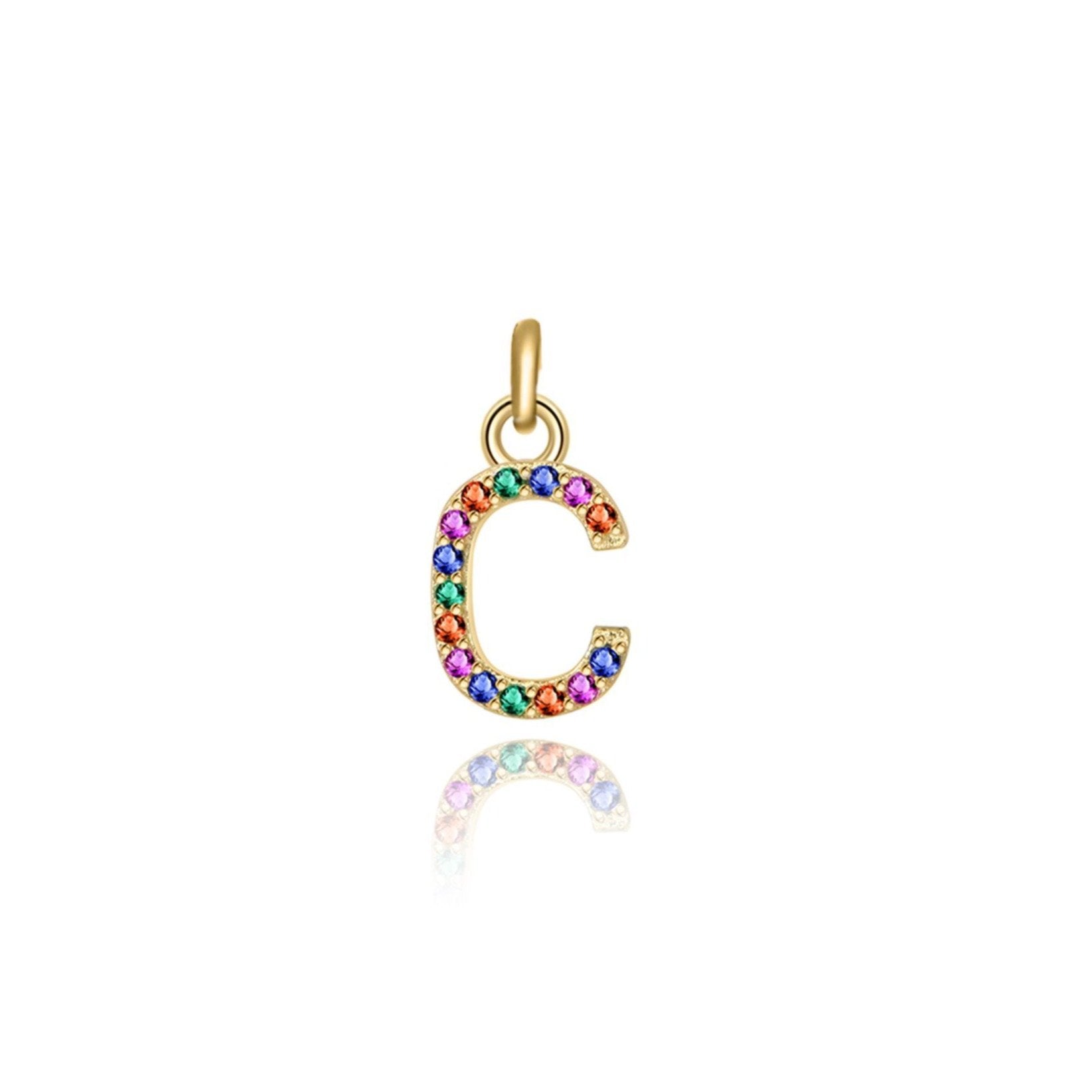 Collier "Couleur Initiale" ~ Argent Sterling