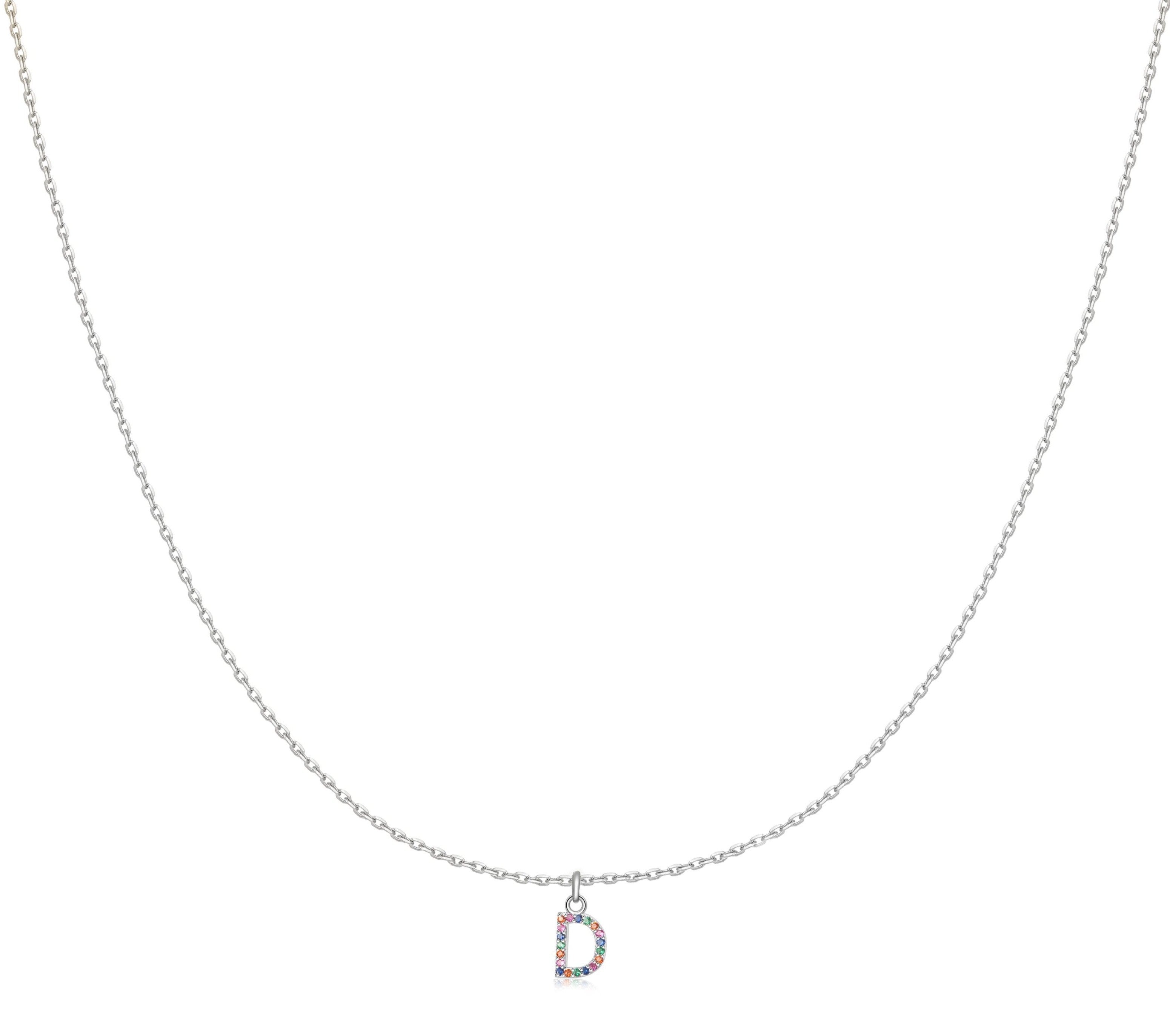 Collier "Couleur Initiale" ~ Argent Sterling