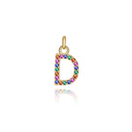 Charger l&#39;image dans la galerie, Collier &quot;Couleur Initiale&quot; ~ Argent Sterling
