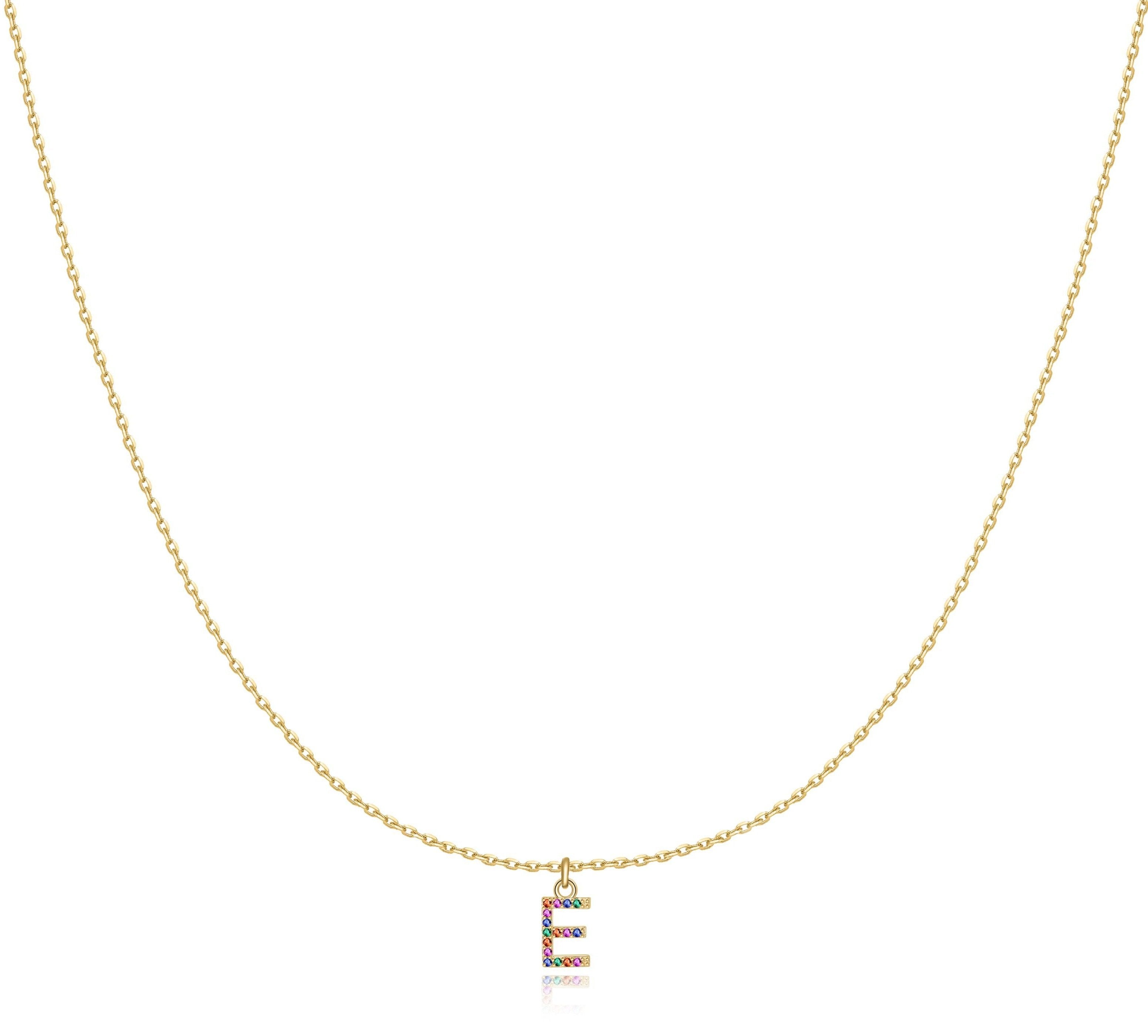 Collier "Couleur Initiale" ~ Argent Sterling