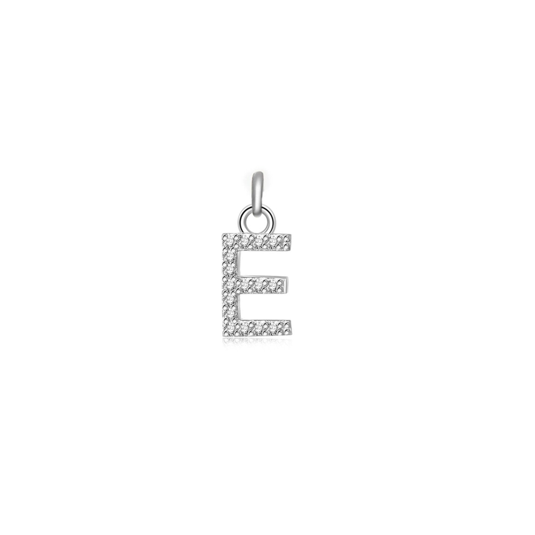 Collier "Little Initiale" ~ Argent Sterling