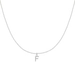 Charger l&#39;image dans la galerie, Collier &quot;Little Initiale&quot; ~ Argent Sterling
