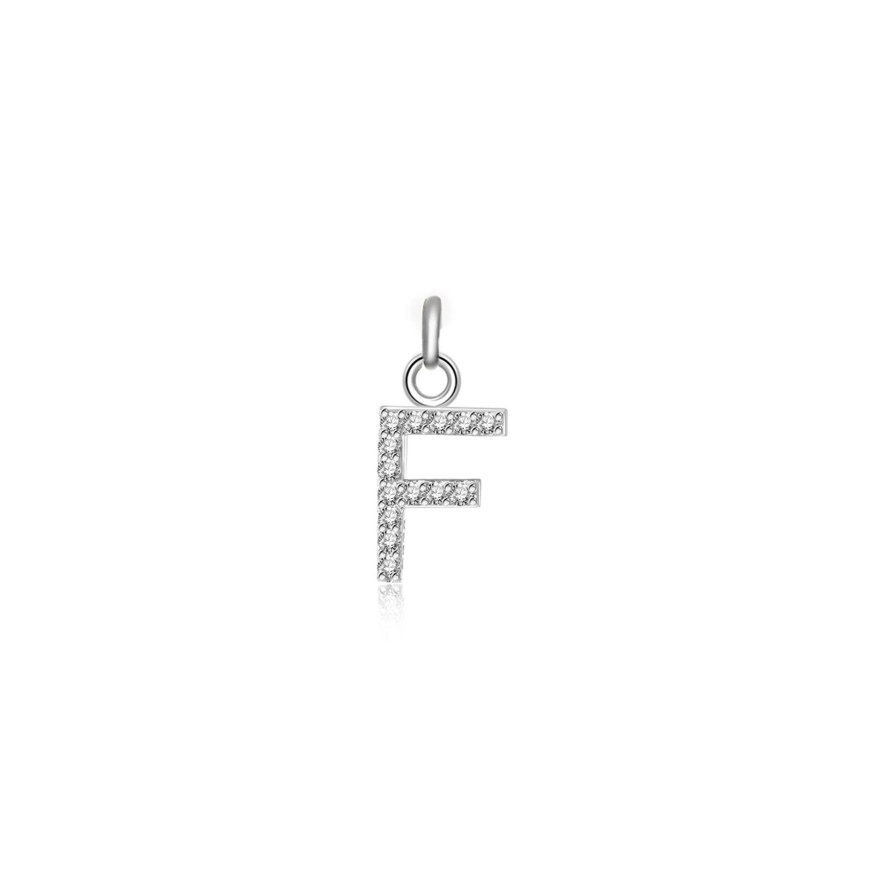 Collier "Little Initiale" ~ Argent Sterling