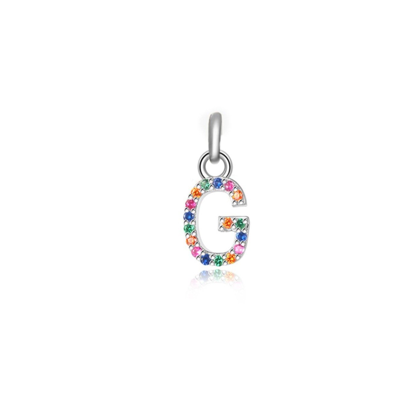 Collier "Couleur Initiale" ~ Argent Sterling