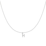 Charger l&#39;image dans la galerie, Collier &quot;Little Initiale&quot; ~ Argent Sterling
