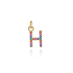 Charger l&#39;image dans la galerie, Collier &quot;Couleur Initiale&quot; ~ Argent Sterling
