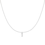 Charger l&#39;image dans la galerie, Collier &quot;Little Initiale&quot; ~ Argent Sterling
