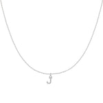 Charger l&#39;image dans la galerie, Collier &quot;Little Initiale&quot; ~ Argent Sterling

