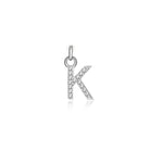 Charger l&#39;image dans la galerie, Collier &quot;Little Initiale&quot; ~ Argent Sterling
