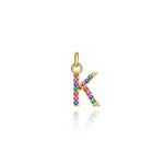 Charger l&#39;image dans la galerie, Collier &quot;Couleur Initiale&quot; ~ Argent Sterling
