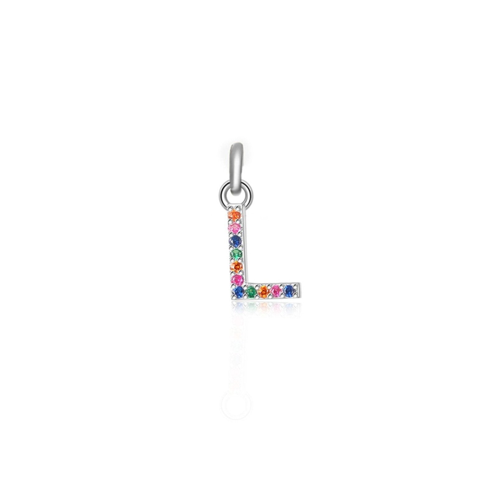 Collier "Couleur Initiale" ~ Argent Sterling