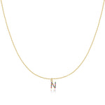 Charger l&#39;image dans la galerie, Collier &quot;Couleur Initiale&quot; ~ Argent Sterling
