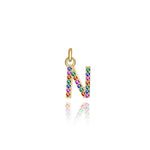 Charger l&#39;image dans la galerie, Collier &quot;Couleur Initiale&quot; ~ Argent Sterling
