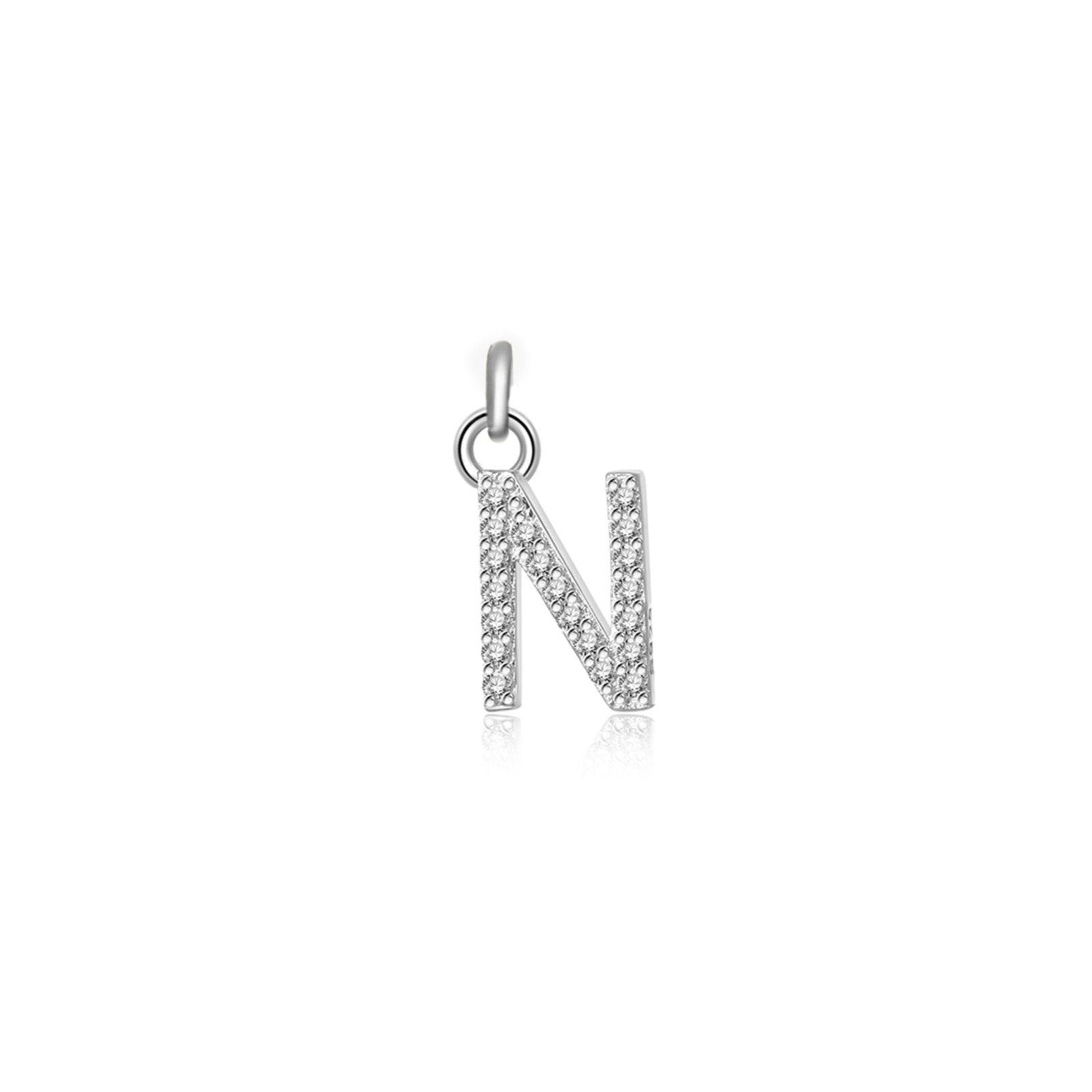 Collier "Little Initiale" ~ Argent Sterling