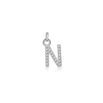 Charger l&#39;image dans la galerie, Collier &quot;Little Initiale&quot; ~ Argent Sterling
