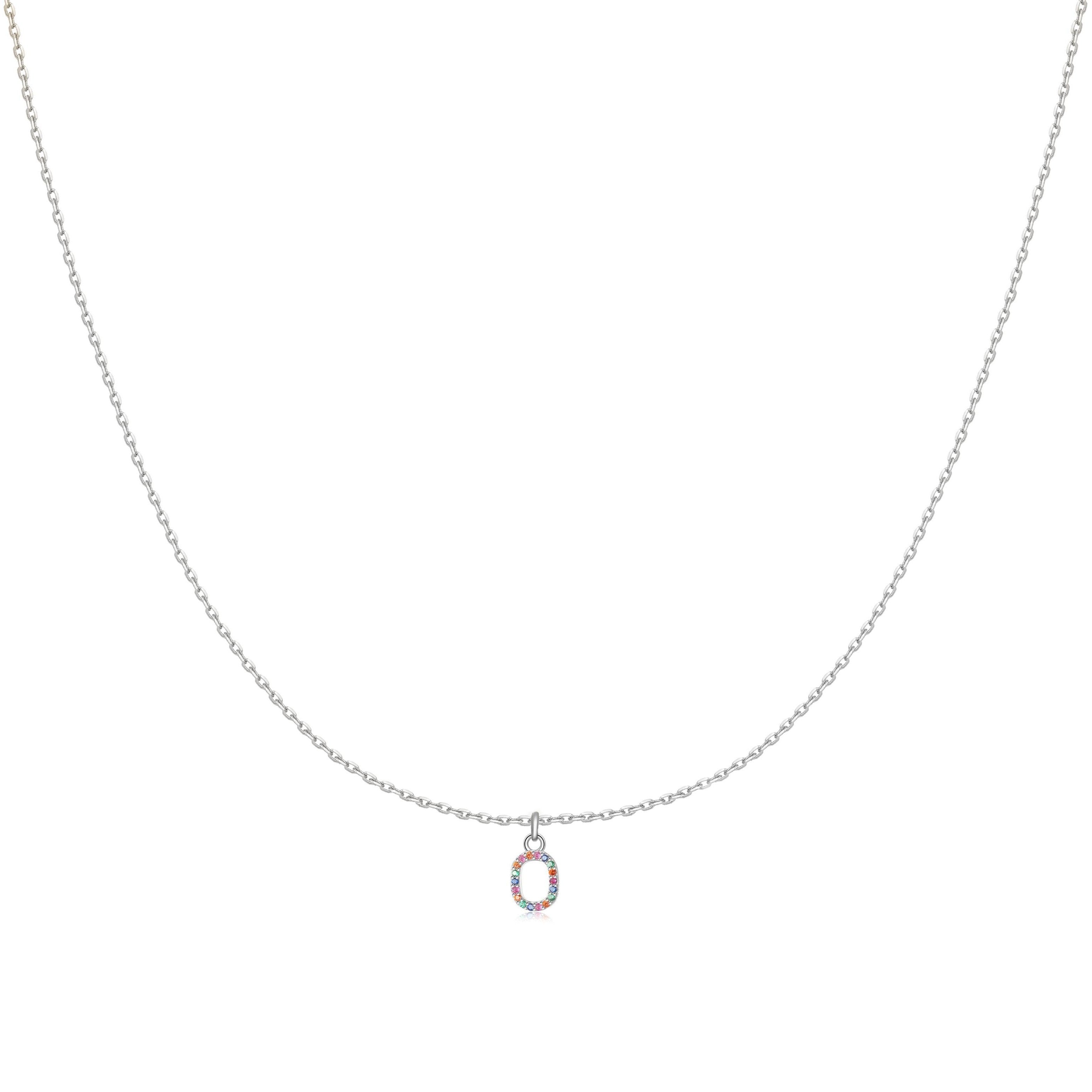 Collier "Couleur Initiale" ~ Argent Sterling