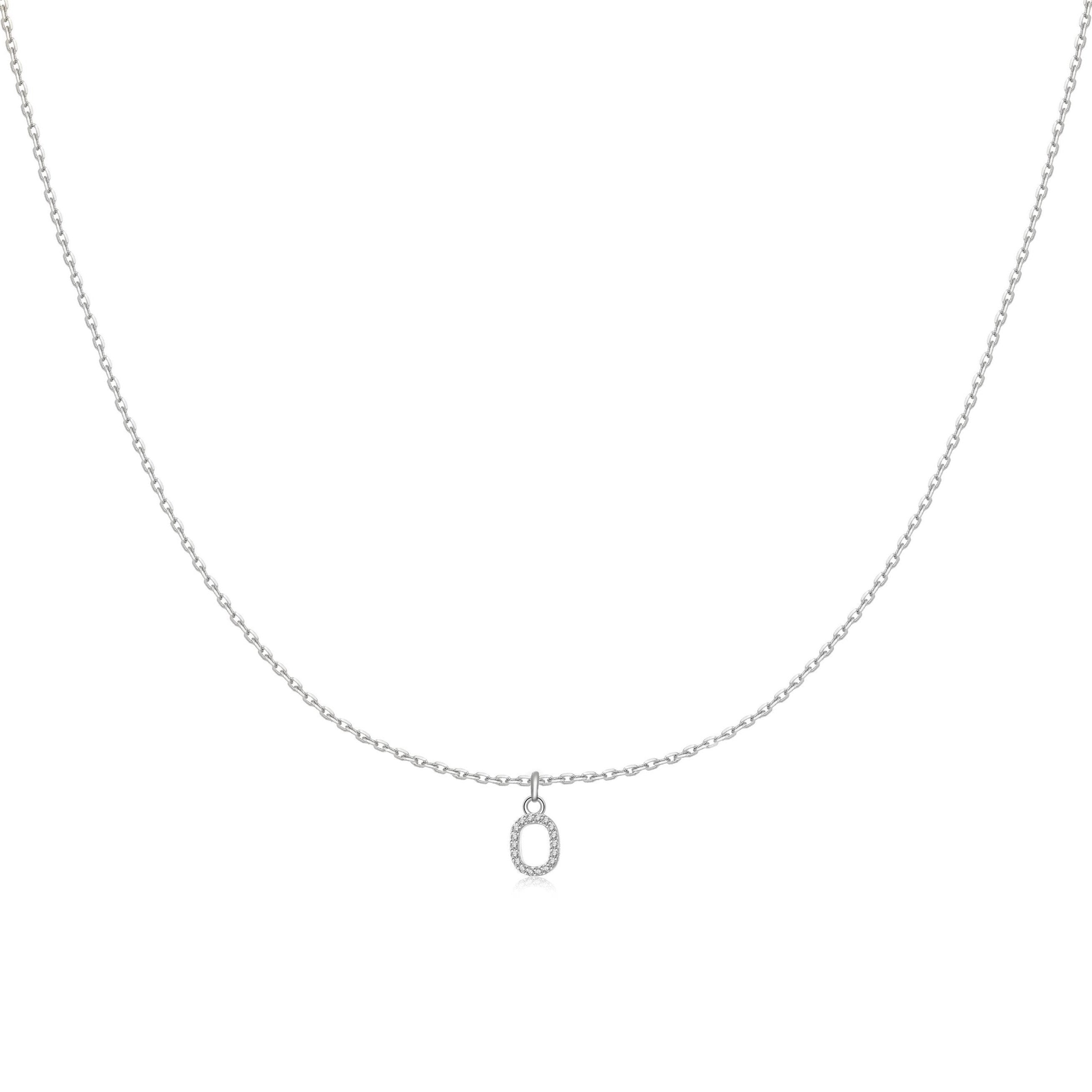 Collier "Little Initiale" ~ Argent Sterling