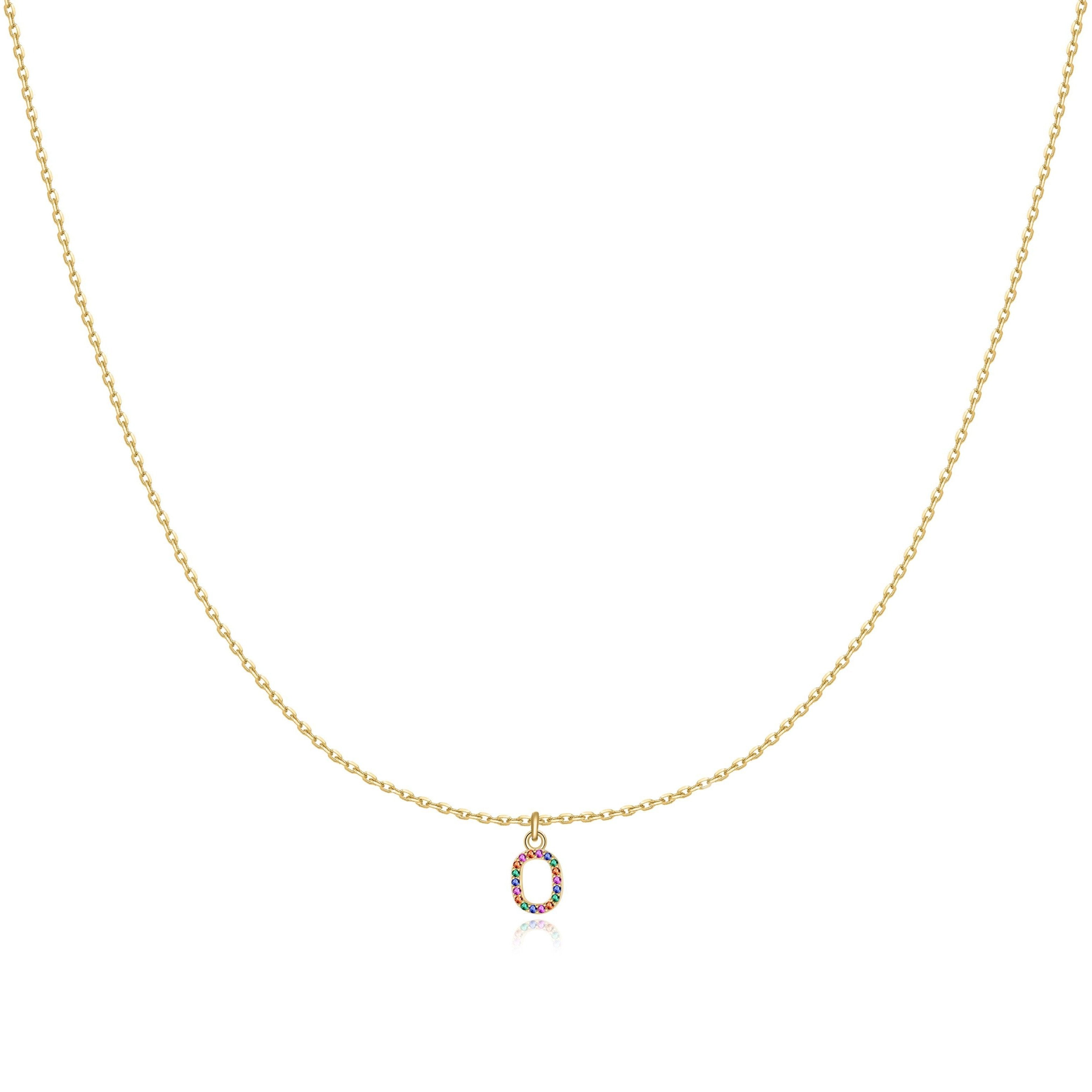 Collier "Couleur Initiale" ~ Argent Sterling