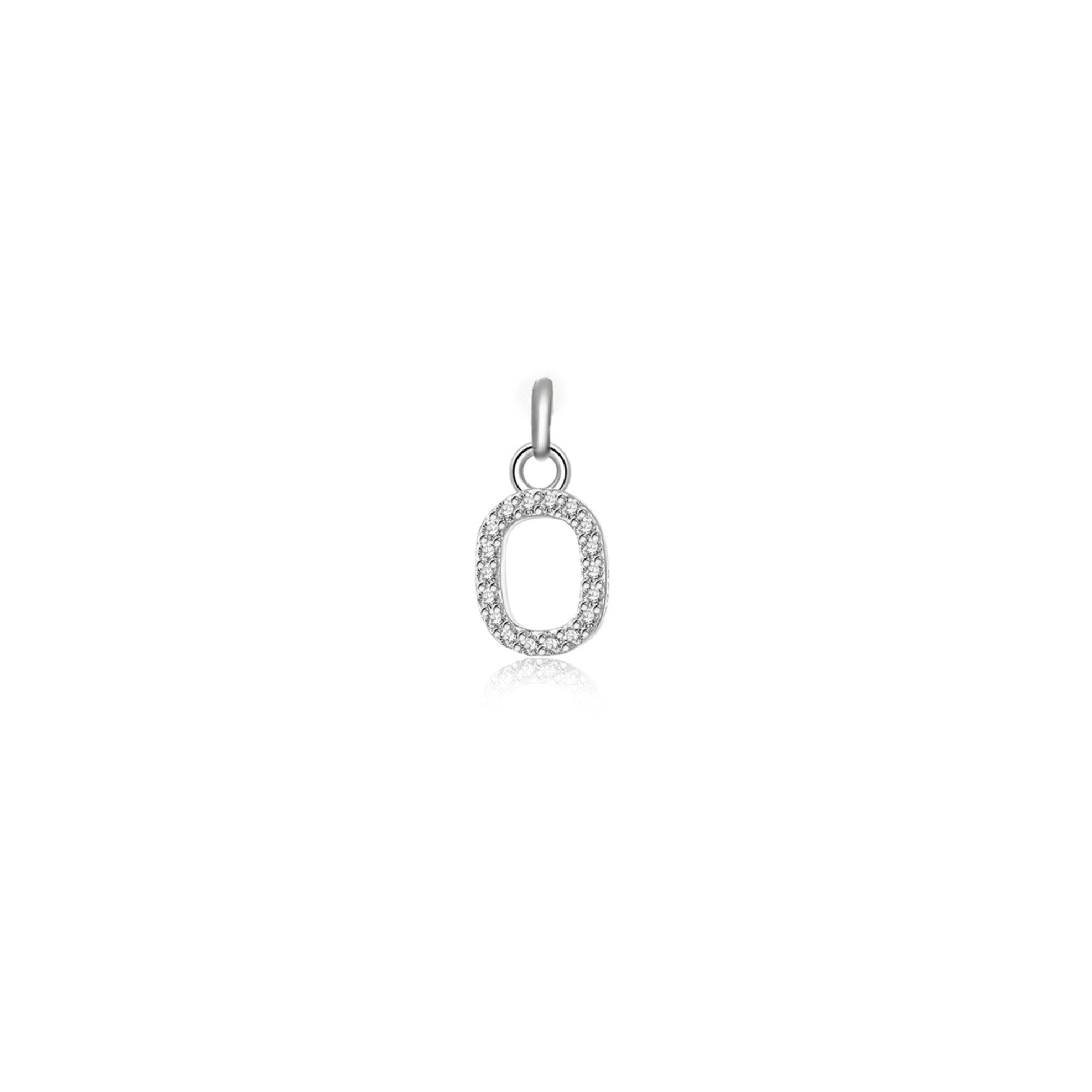 Collier "Little Initiale" ~ Argent Sterling