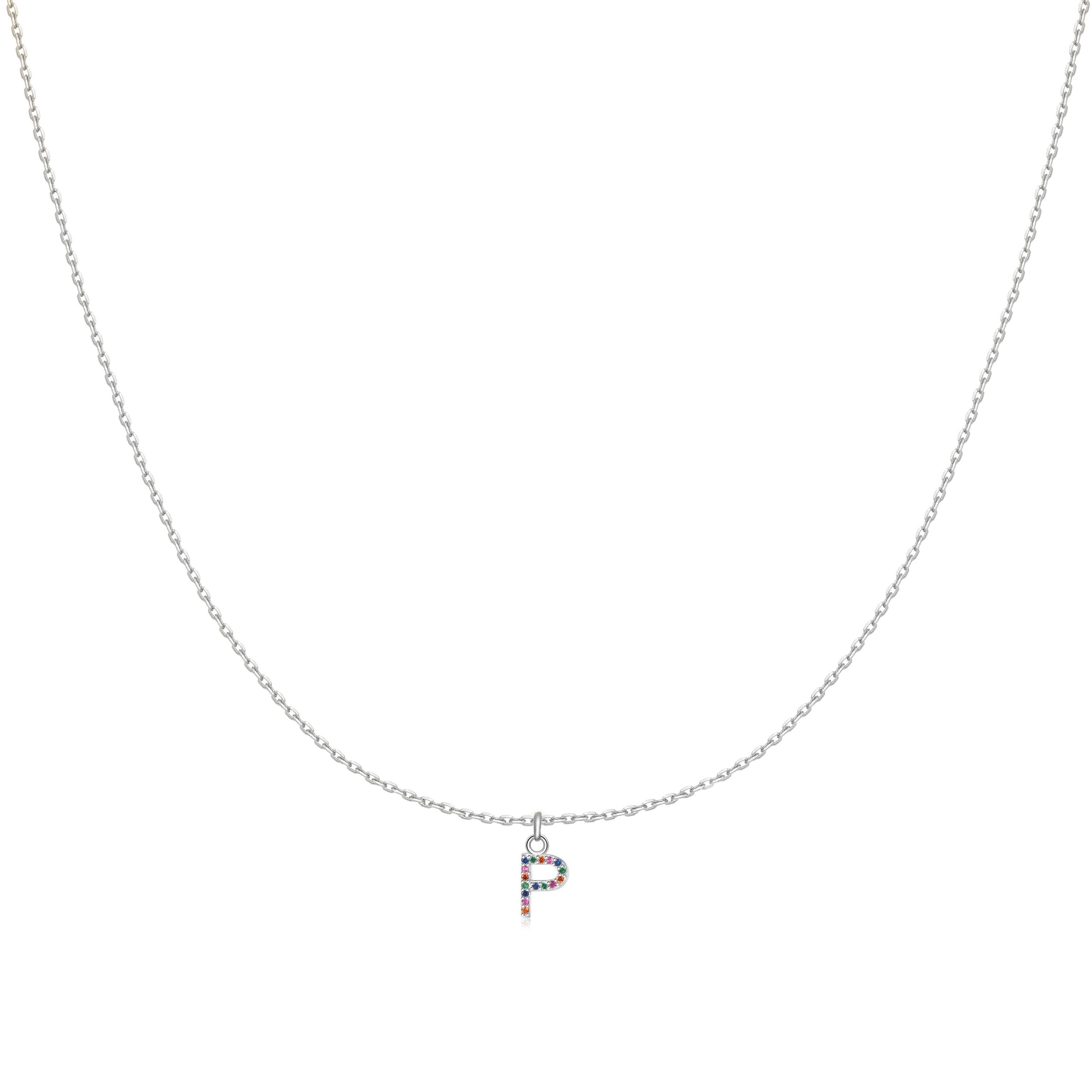 Collier "Couleur Initiale" ~ Argent Sterling