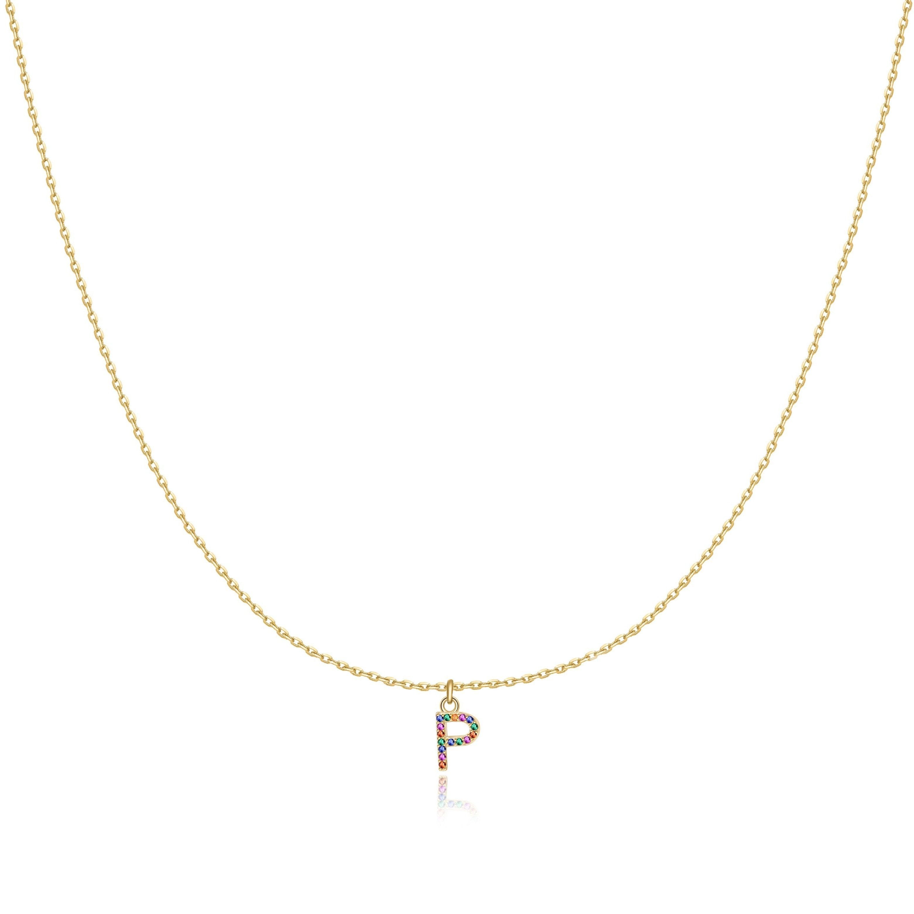Collier "Couleur Initiale" ~ Argent Sterling