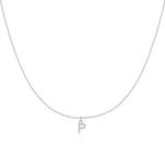 Charger l&#39;image dans la galerie, Collier &quot;Little Initiale&quot; ~ Argent Sterling
