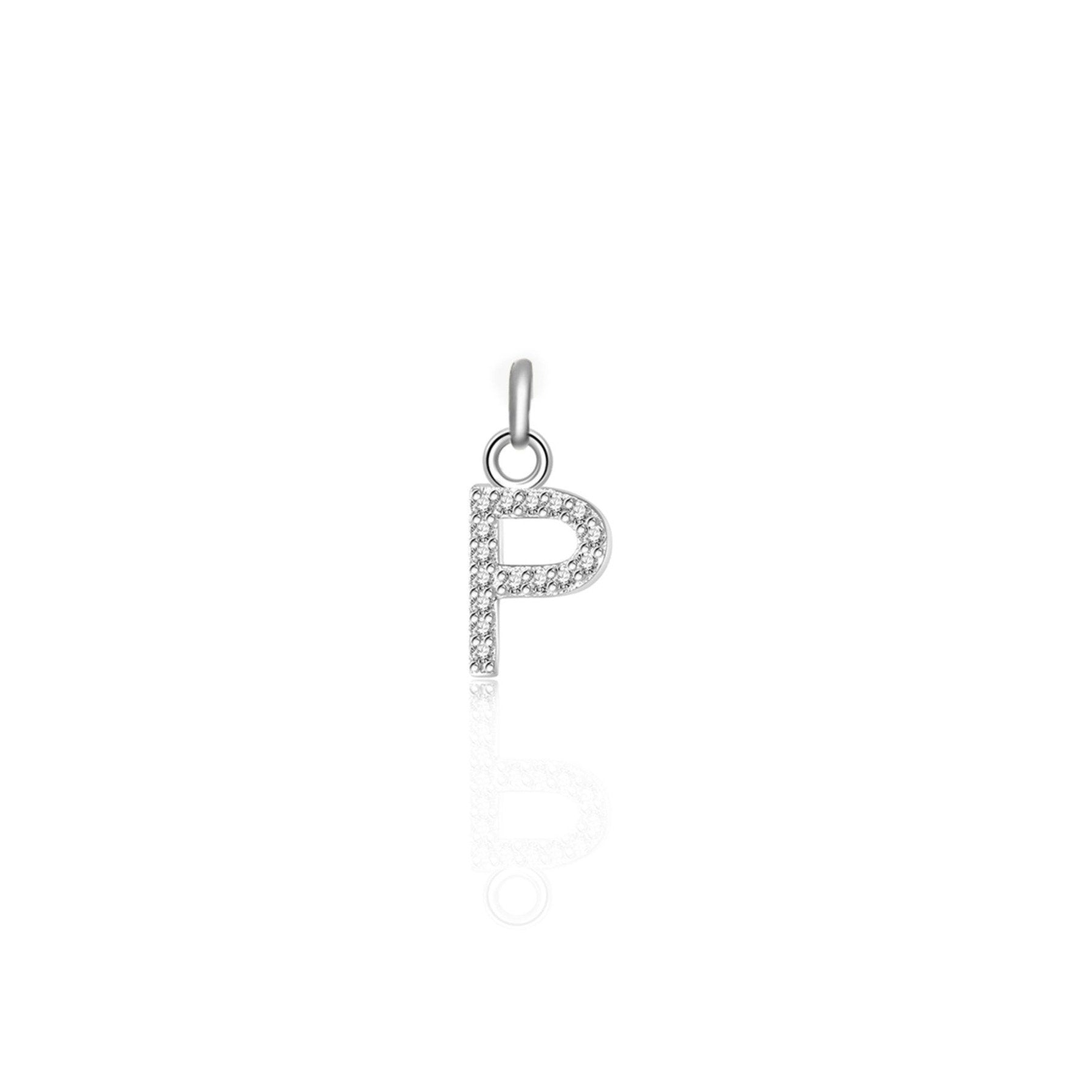 Collier "Little Initiale" ~ Argent Sterling