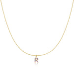 Charger l&#39;image dans la galerie, Collier &quot;Couleur Initiale&quot; ~ Argent Sterling
