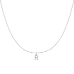 Charger l&#39;image dans la galerie, Collier &quot;Little Initiale&quot; ~ Argent Sterling
