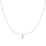 Charger l&#39;image dans la galerie, Collier &quot;Couleur Initiale&quot; ~ Argent Sterling
