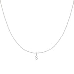 Charger l&#39;image dans la galerie, Collier &quot;Little Initiale&quot; ~ Argent Sterling
