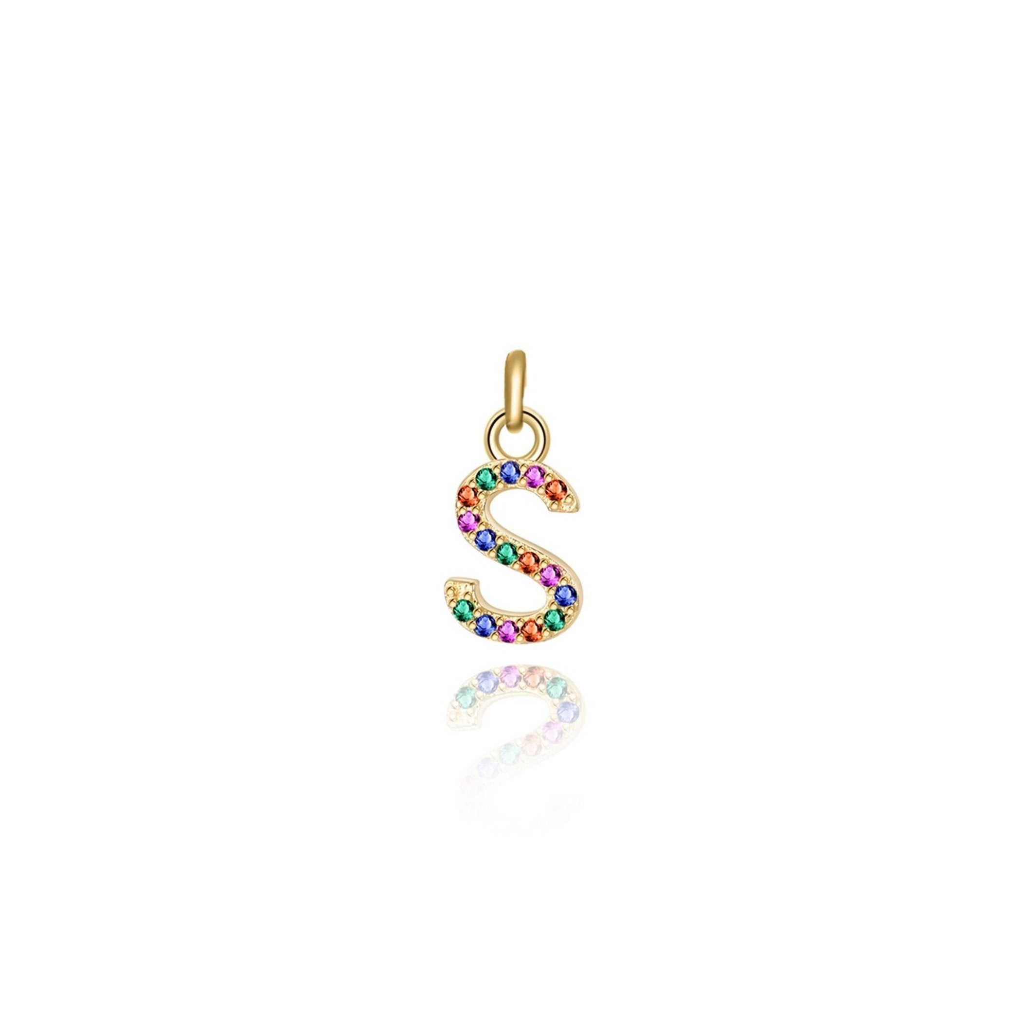 Collier "Couleur Initiale" ~ Argent Sterling