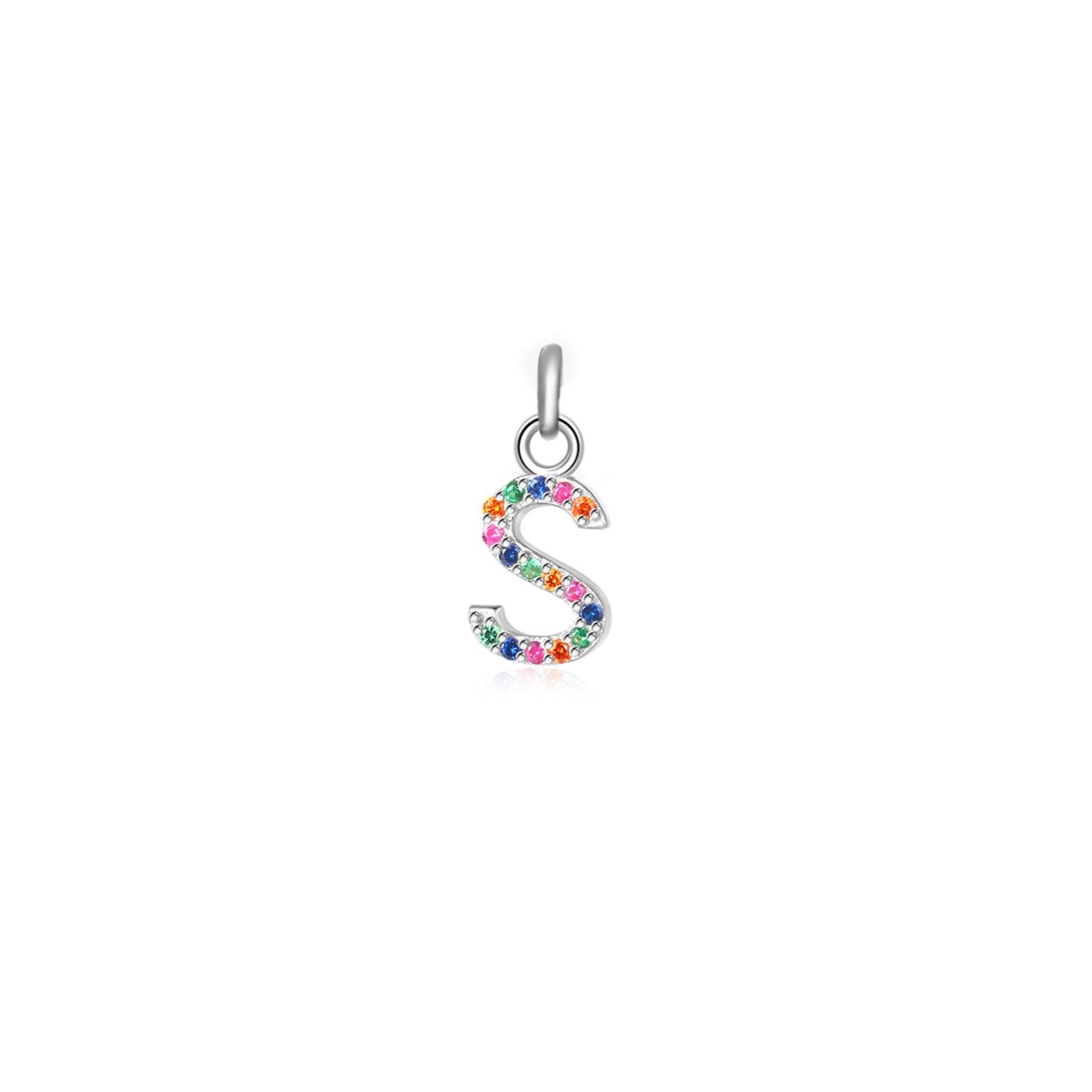 Collier "Couleur Initiale" ~ Argent Sterling
