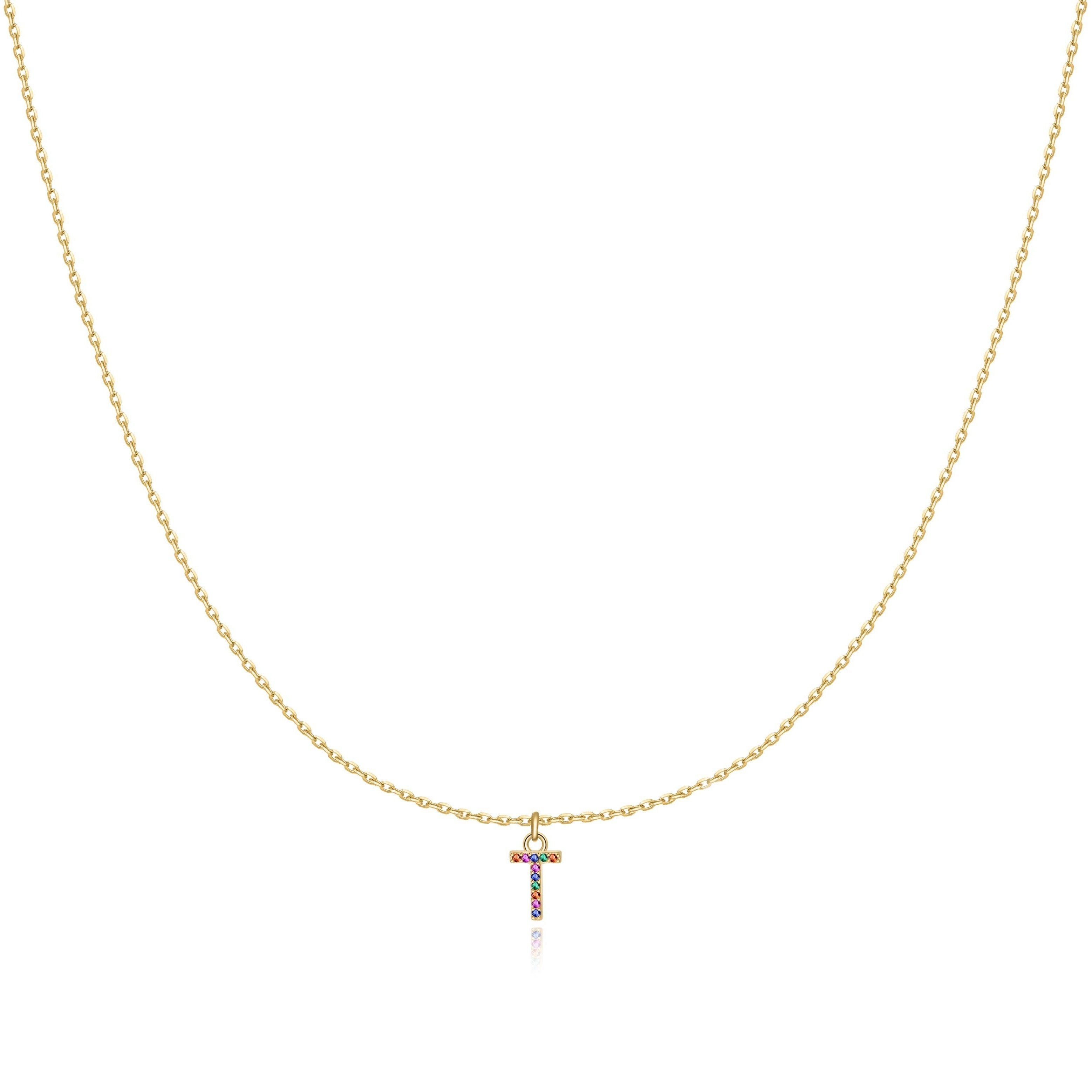 Collier "Couleur Initiale" ~ Argent Sterling