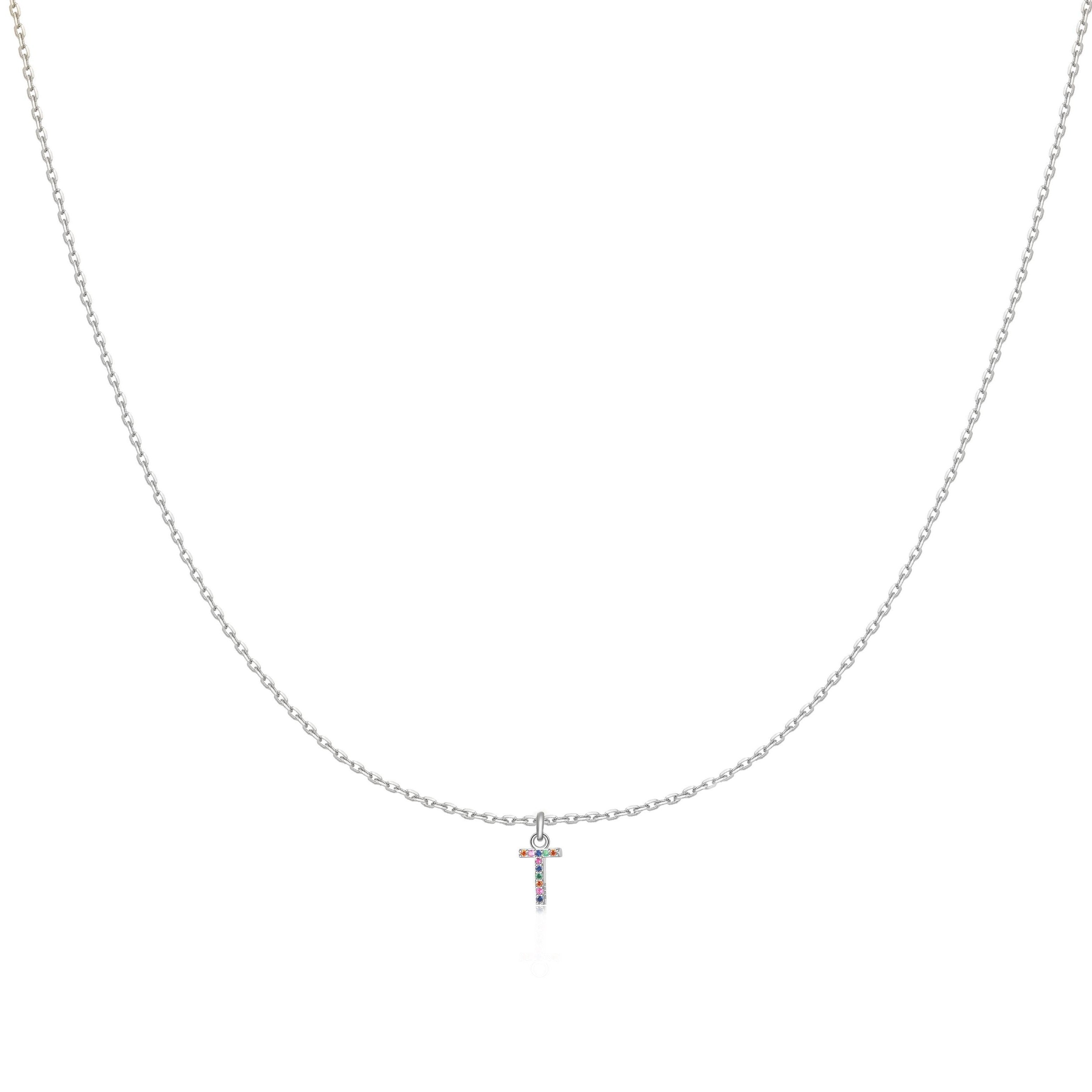 Collier "Couleur Initiale" ~ Argent Sterling