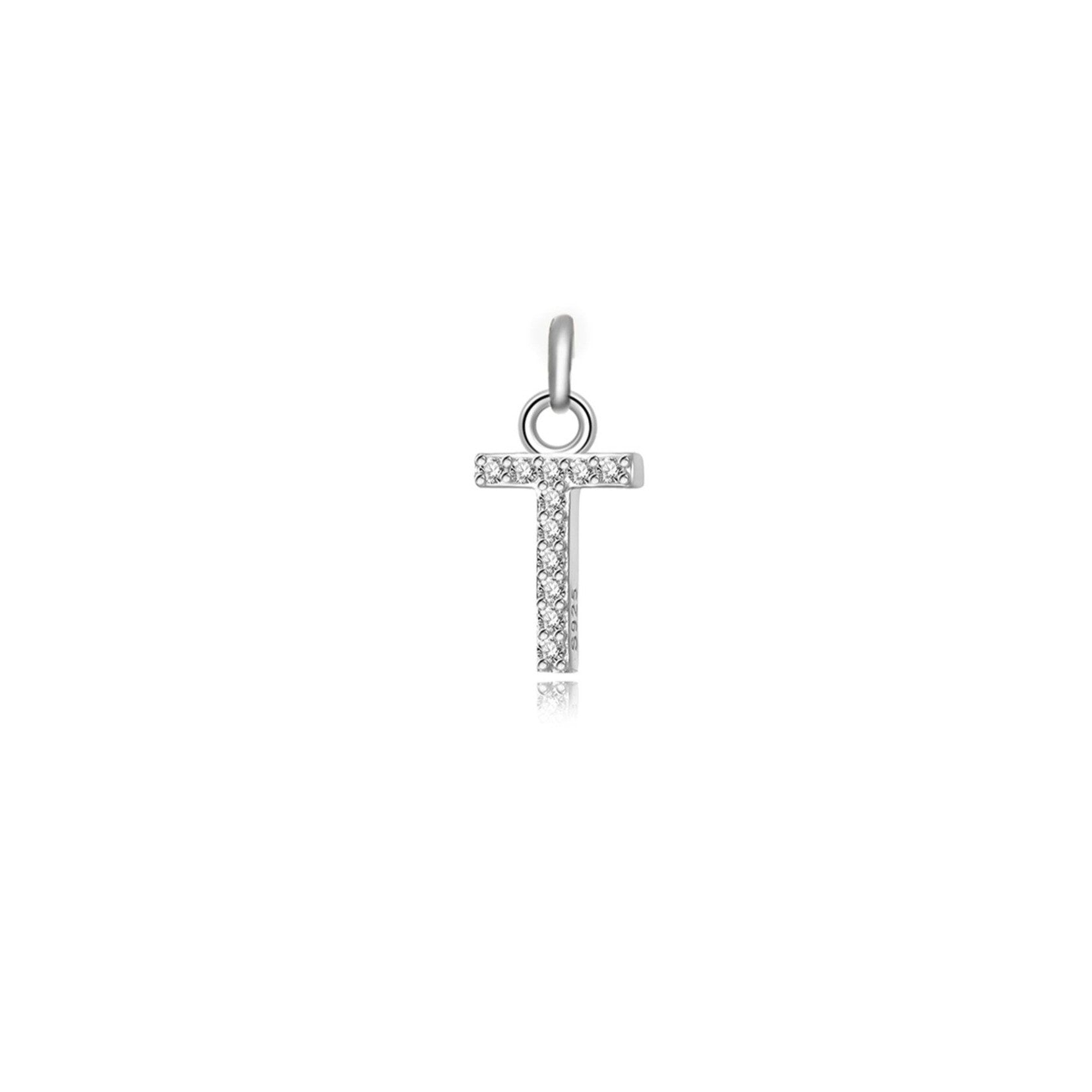 Collier "Little Initiale" ~ Argent Sterling