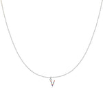 Charger l&#39;image dans la galerie, Collier &quot;Couleur Initiale&quot; ~ Argent Sterling
