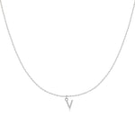 Charger l&#39;image dans la galerie, Collier &quot;Little Initiale&quot; ~ Argent Sterling
