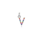 Charger l&#39;image dans la galerie, Collier &quot;Couleur Initiale&quot; ~ Argent Sterling
