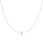 Charger l&#39;image dans la galerie, Collier &quot;Couleur Initiale&quot; ~ Argent Sterling
