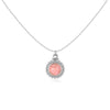 Collier "Miroir Rose" ~ Argent Sterling